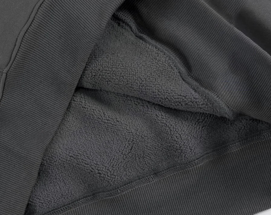 500GSM Heavy Weight Men's Hoodies, Casual Thick Cotton Sweatshirt for Autumn/Winter